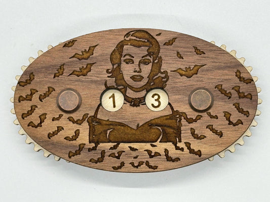 It drives me batty! Row counter for knitting and crochet