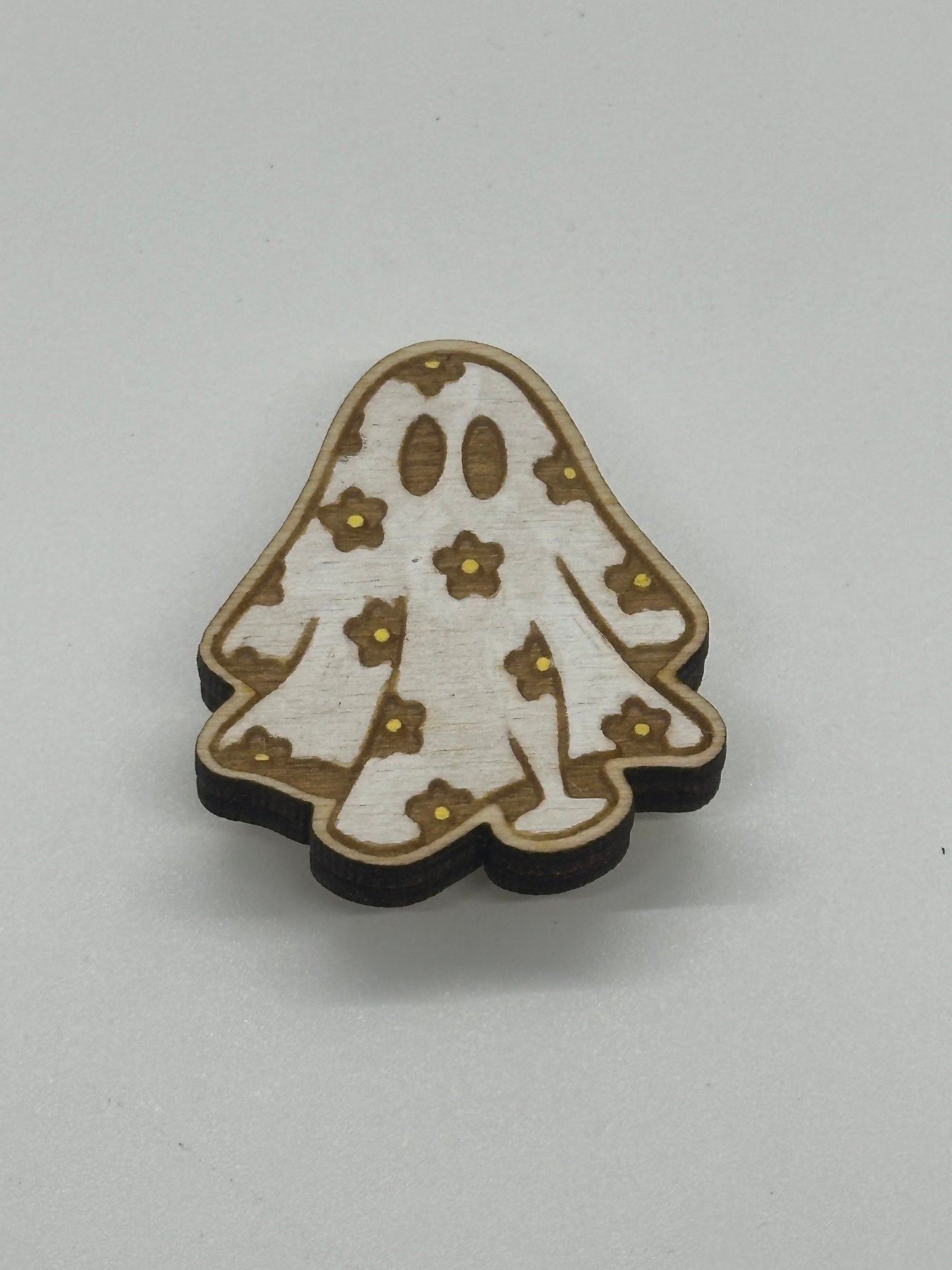 Daisy Ghost Needle Minder - Embroidery | Cross Stitch | Needlepoint | Crewel