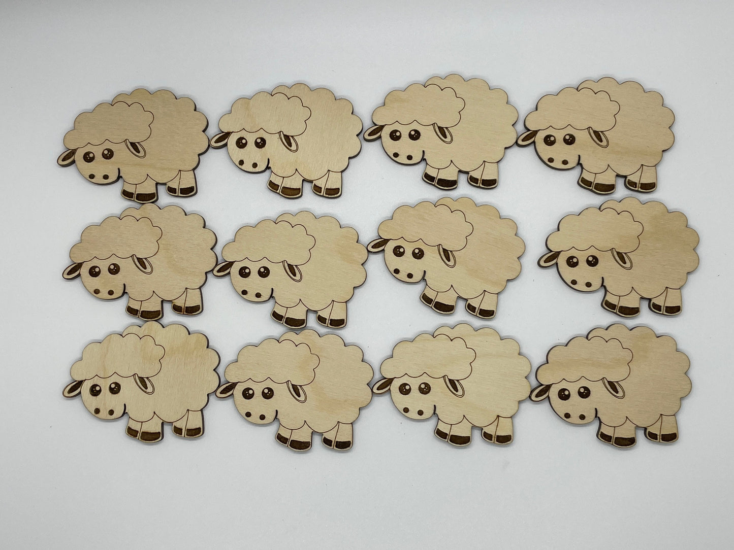 Wooden Sheep - Floss Bobbin - Thread Organizer - Embroidery | Cross Stitch | Needlepoint | Crewel