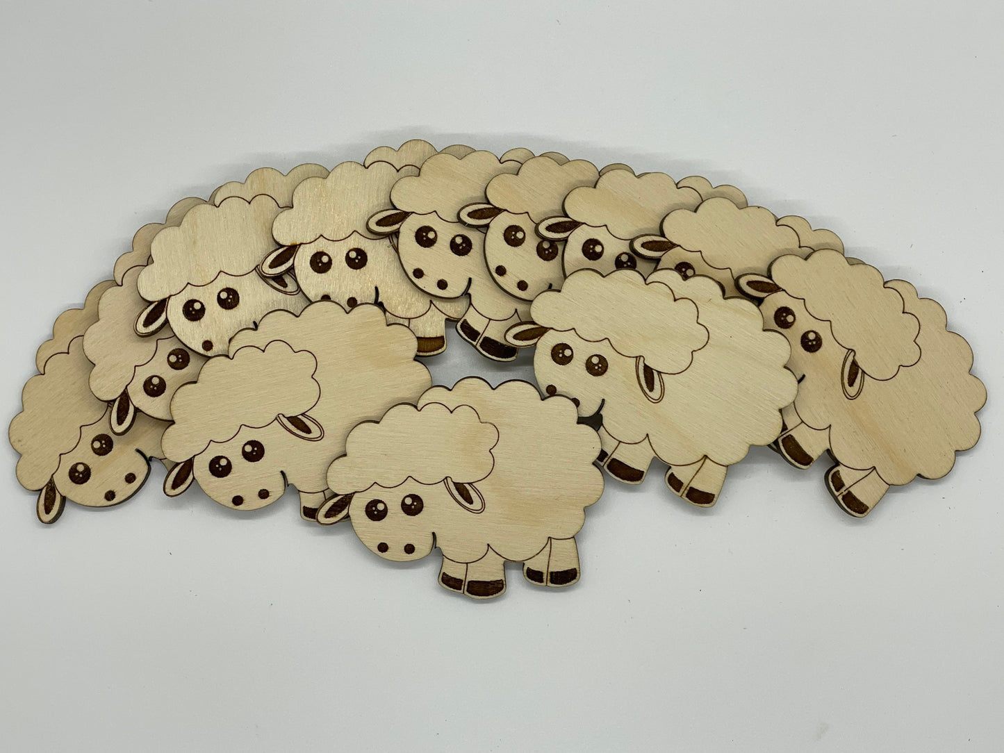 Wooden Sheep - Floss Bobbin - Thread Organizer - Embroidery | Cross Stitch | Needlepoint | Crewel